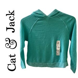 KB Cat & Jack Soft Teal Hoodie in Size XS(4/5), M(8)